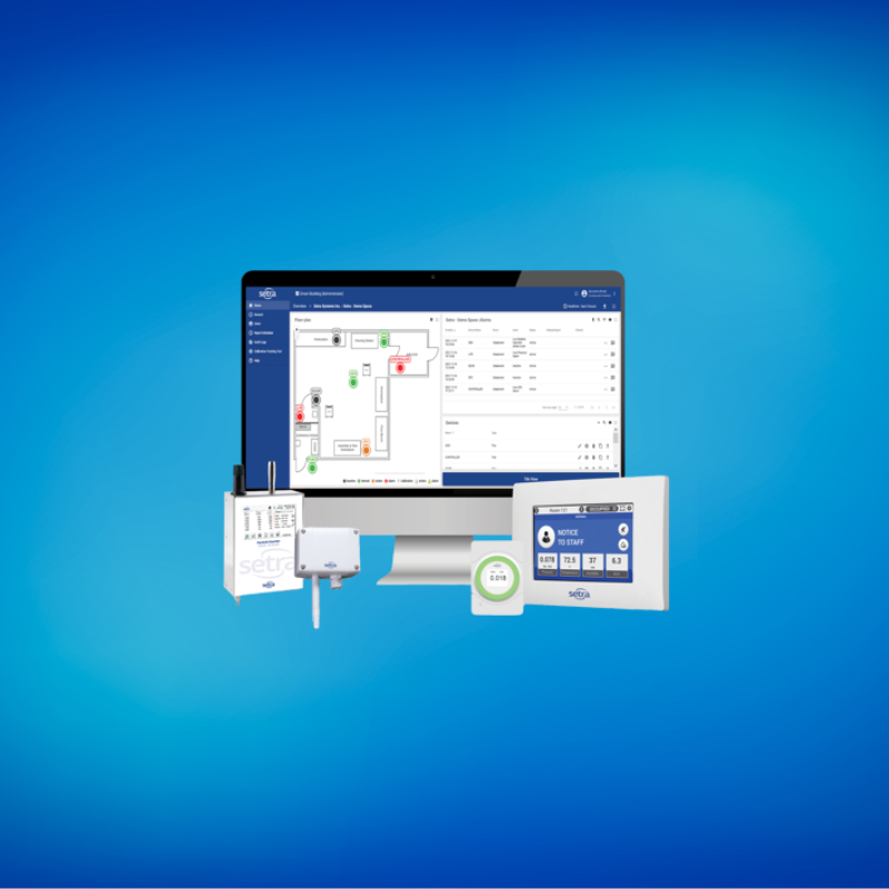 Ccondutividade Conductivity Sensor anderson negeleEMS Cleanroom Monitoring Software Setra